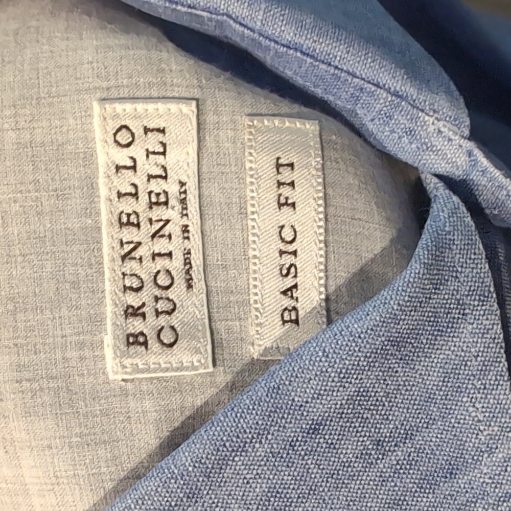 Mint Condition Brunello Cucinelli Basic Fit Linen… - image 2